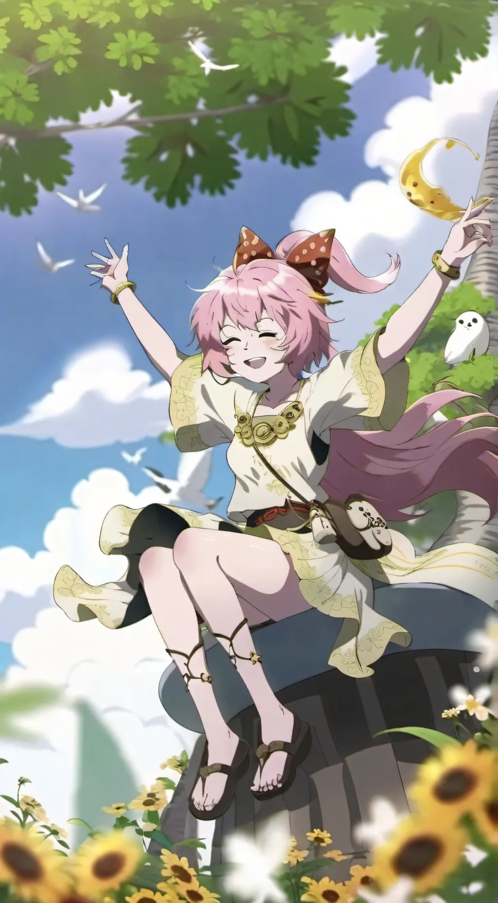 ai character: tu x mha :3 background