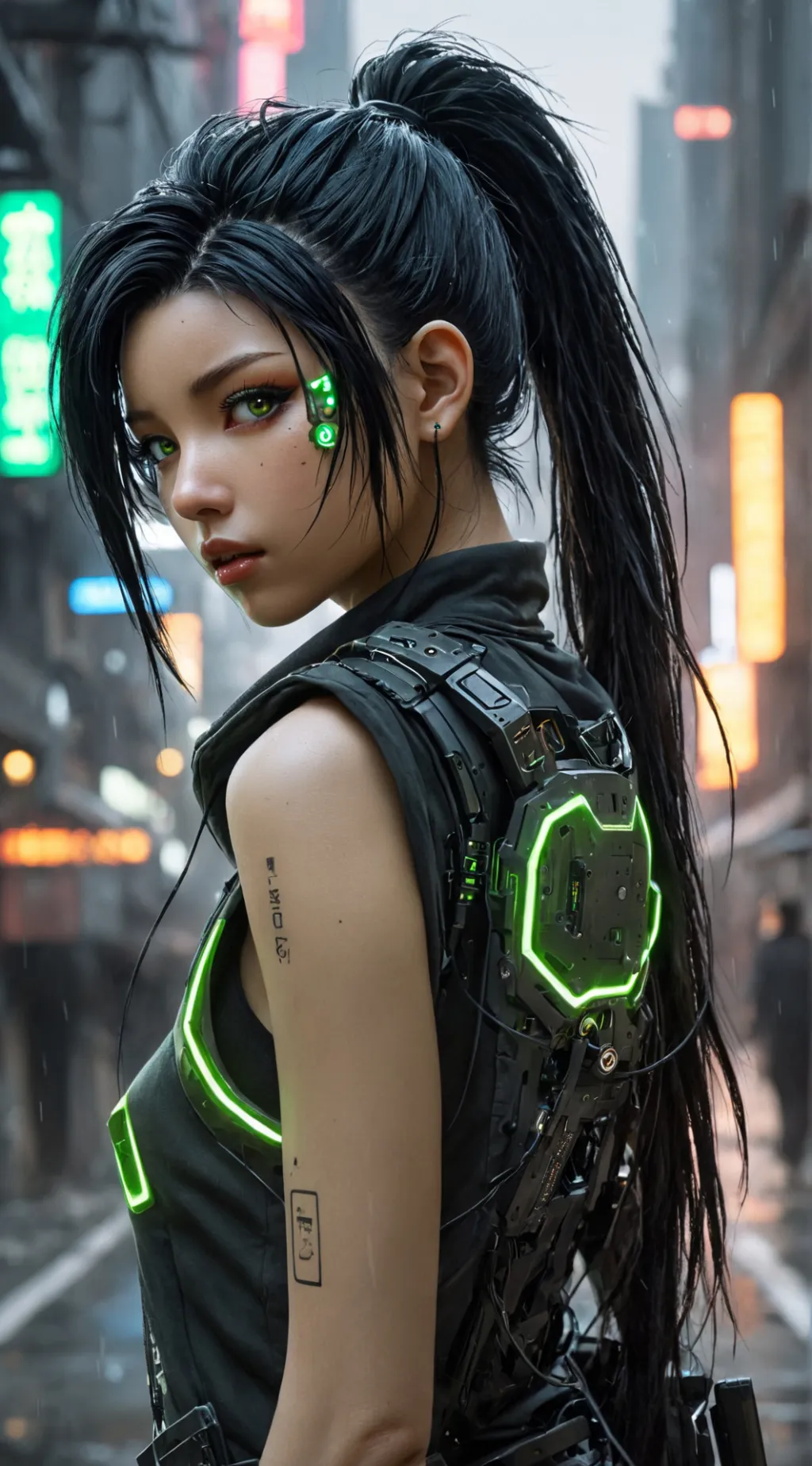 ai character: Sienna background