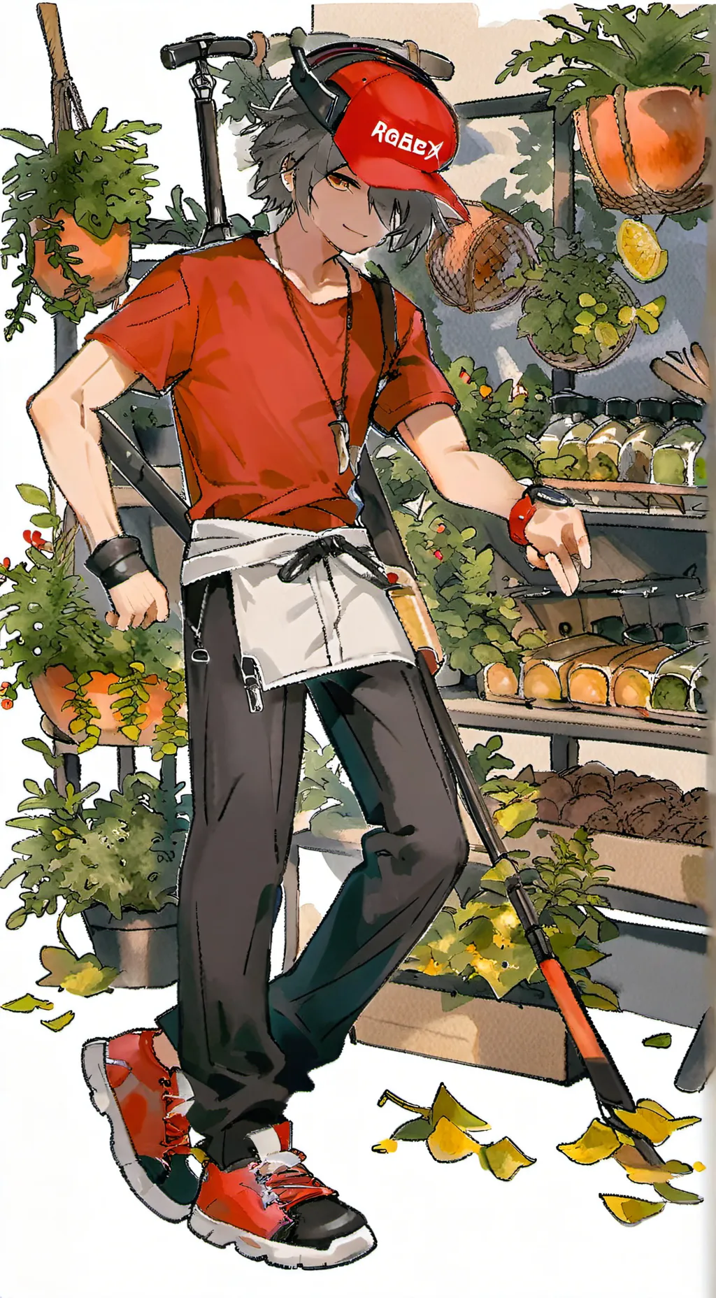 ai character: Elliot X u background