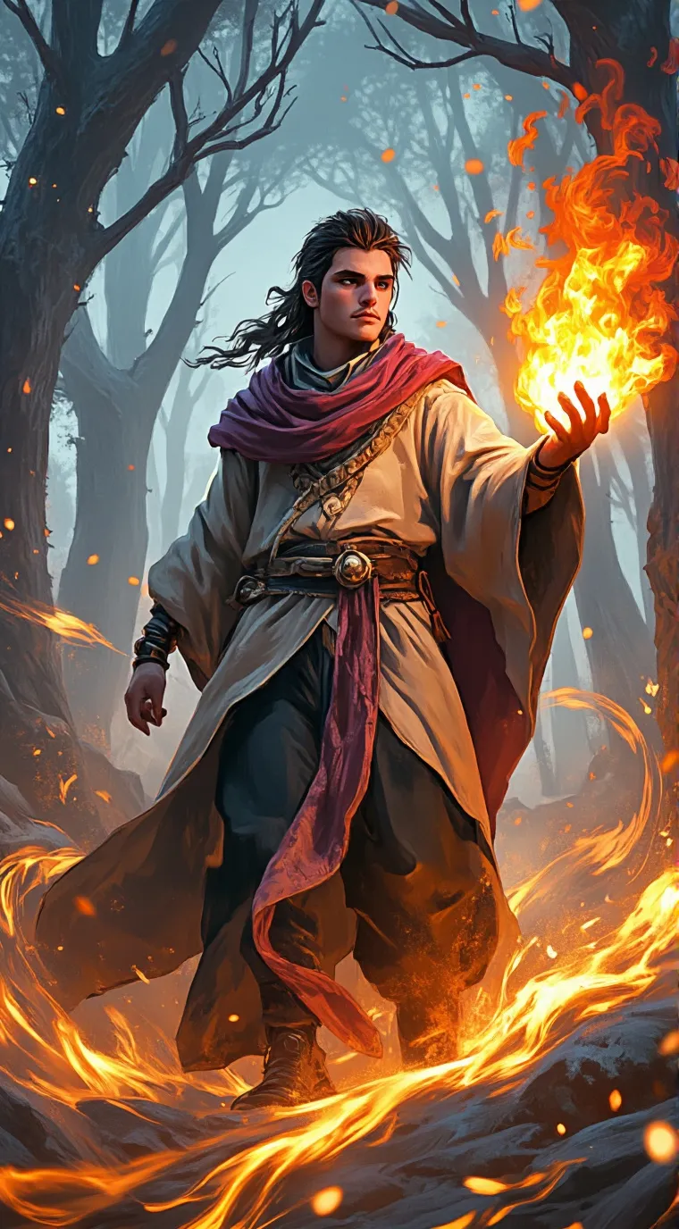 ai character: Firestone￼ background