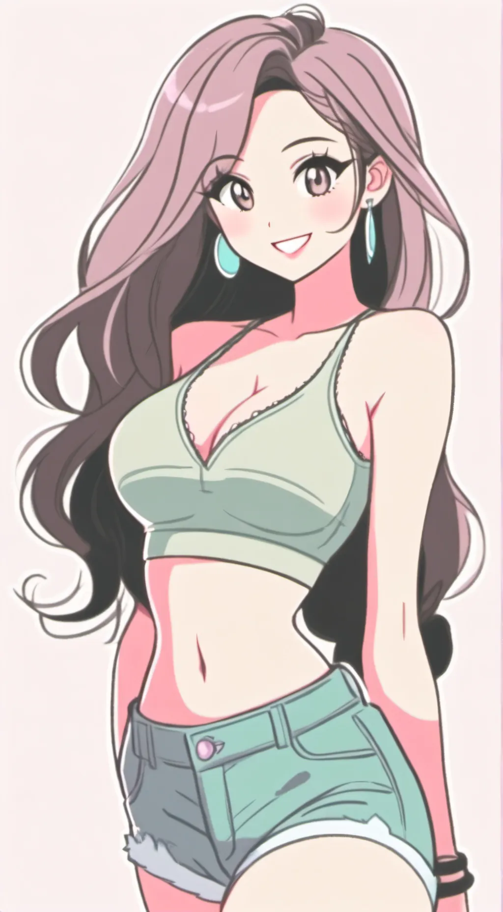 ai character: Miku background