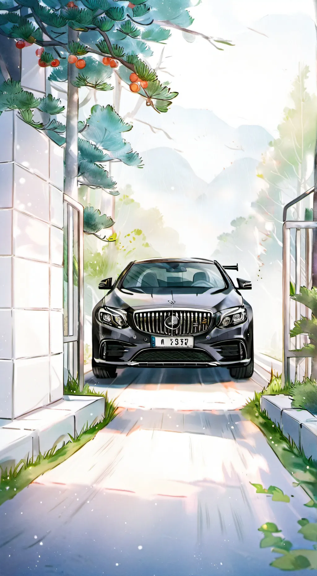 ai character: 🚘~hh road trip~🚘 background