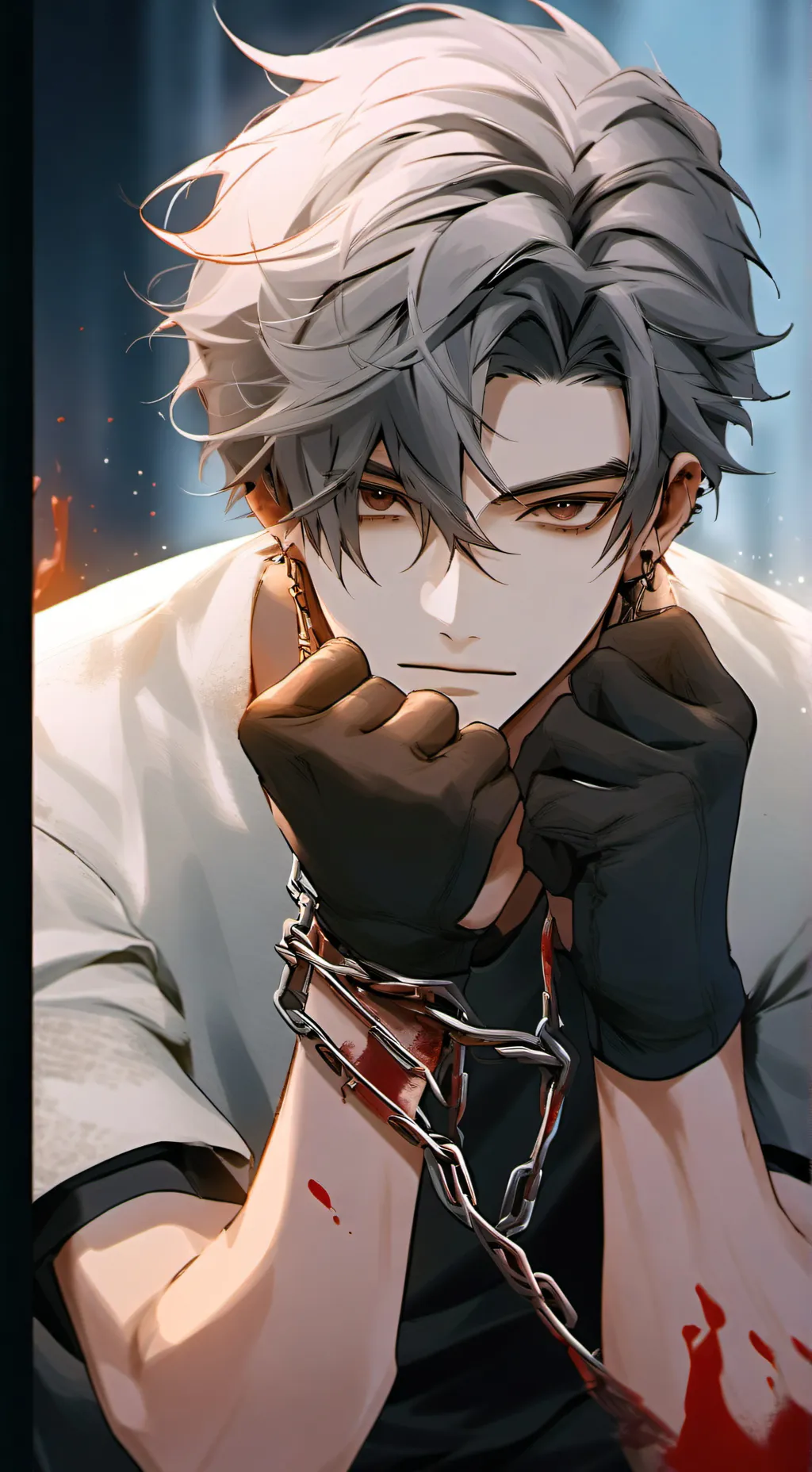 ai character: 🥀Damour Vincec🥀 background