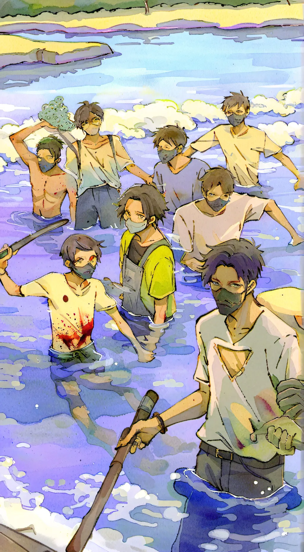 ai character: zombie outbreak background