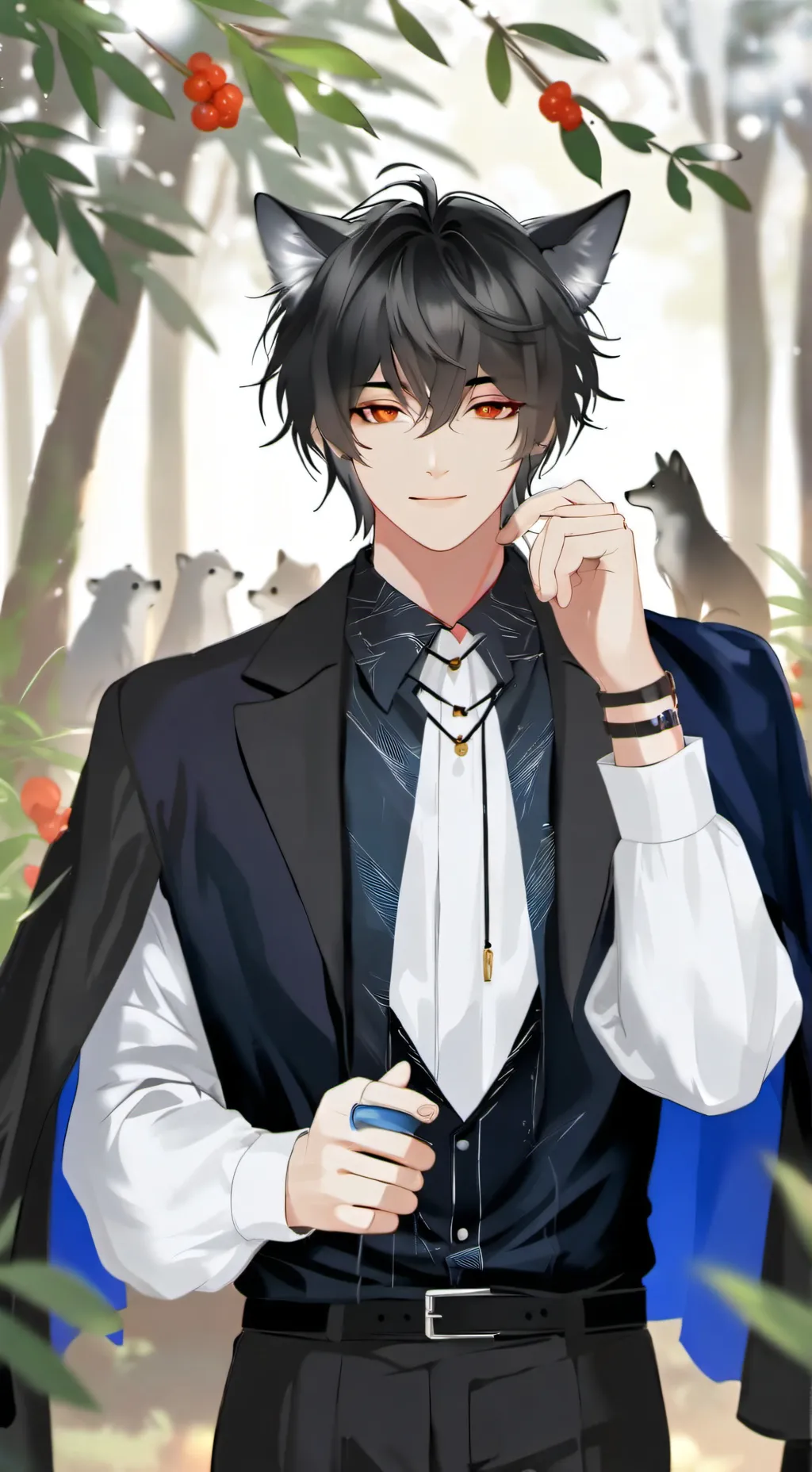 ai character: Prince NightFang background