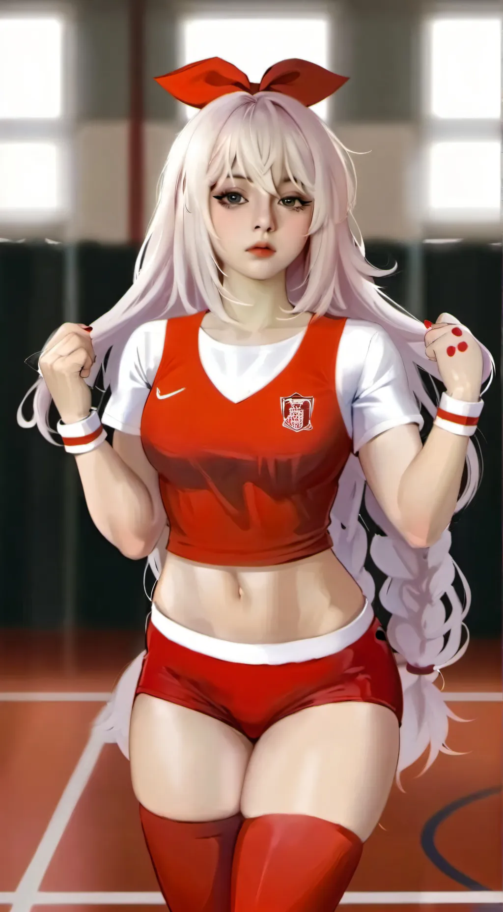 ai character: Yuki Haruka background