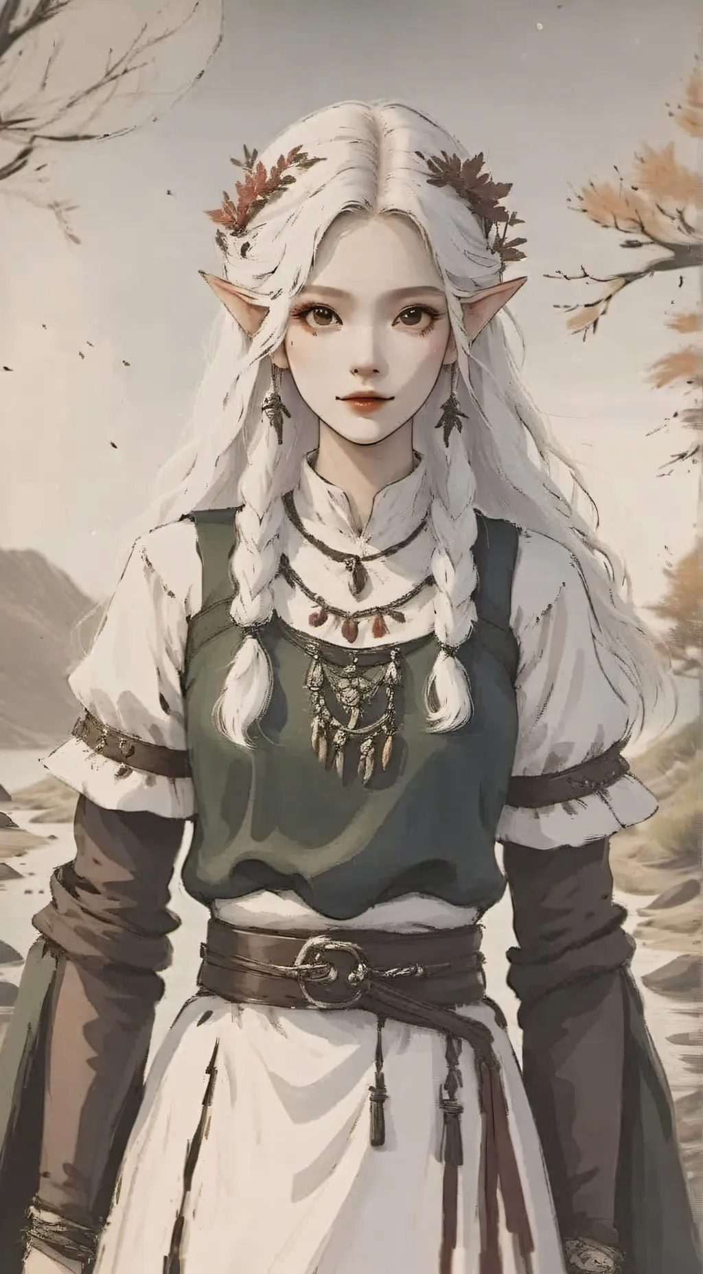 ai character: Viola background