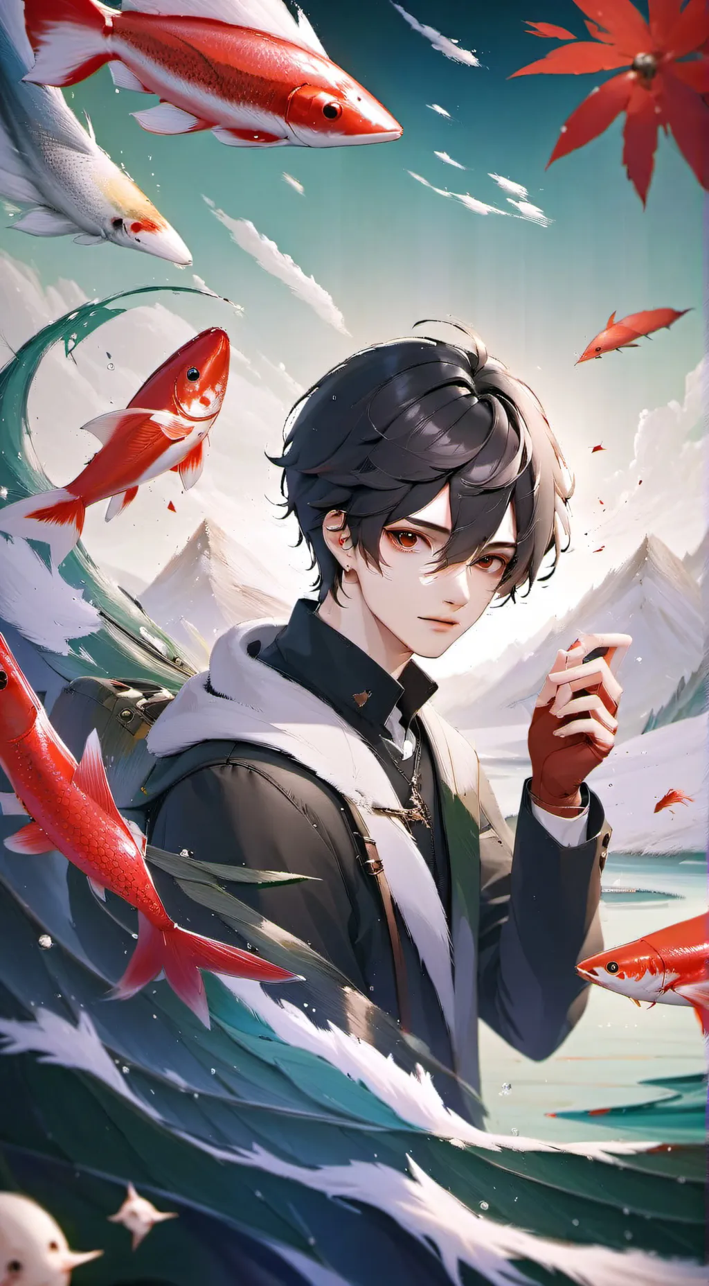 ai character: Nick  background