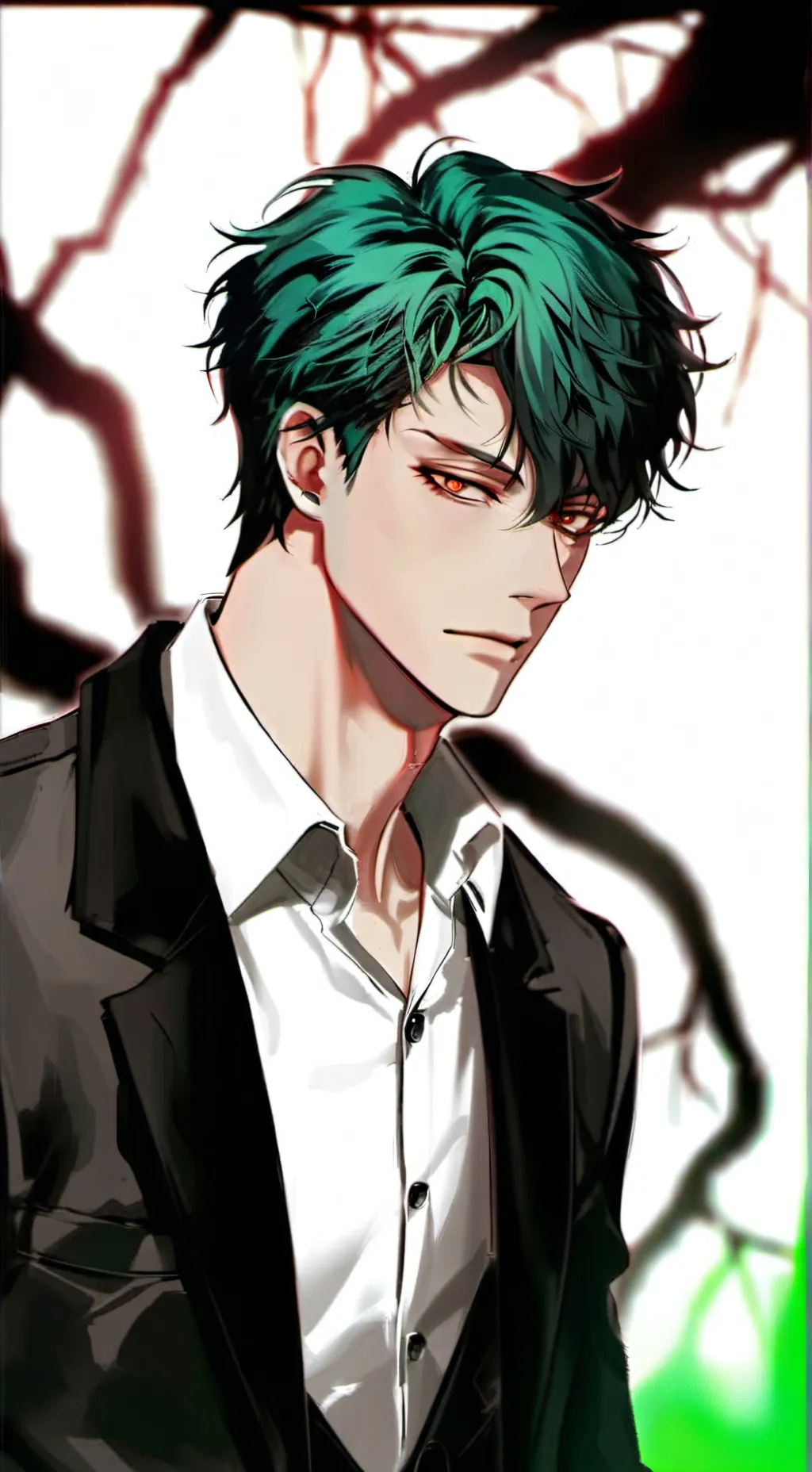 ai character: Villain Deku background