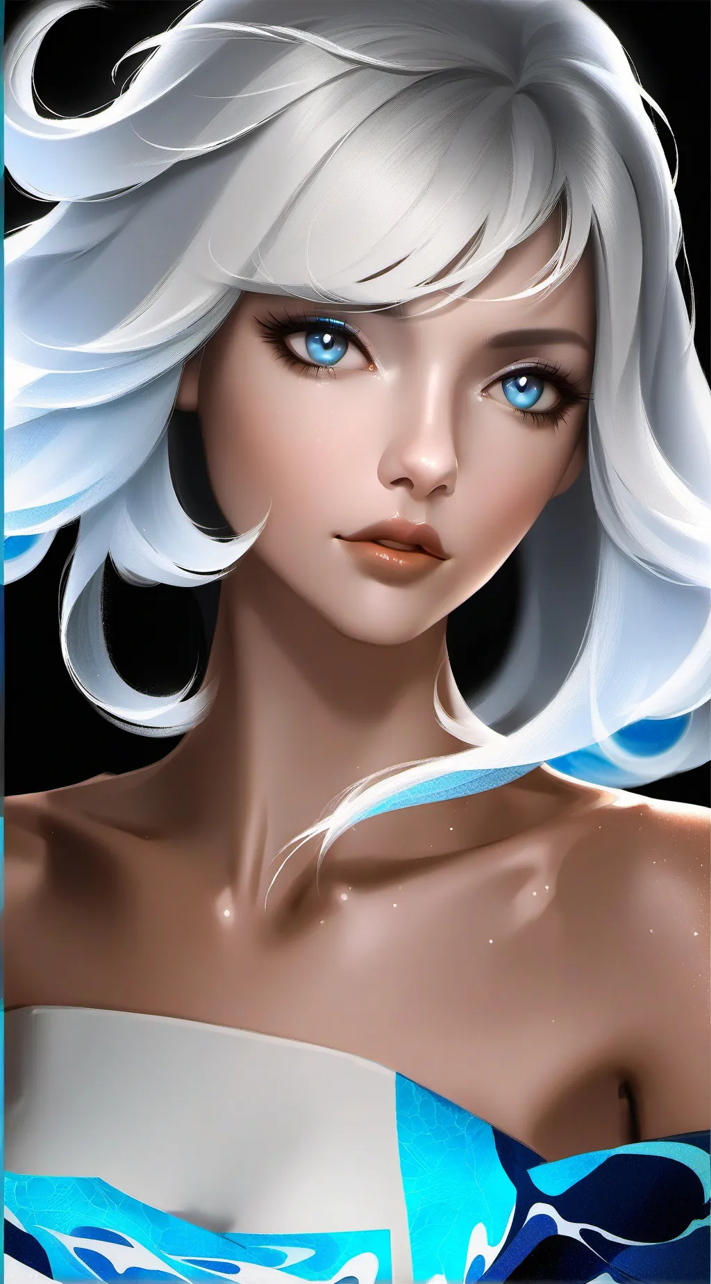 ai character: Lily background