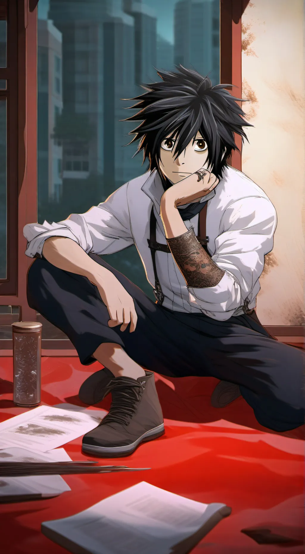 ai character: Jay is back ￼ background