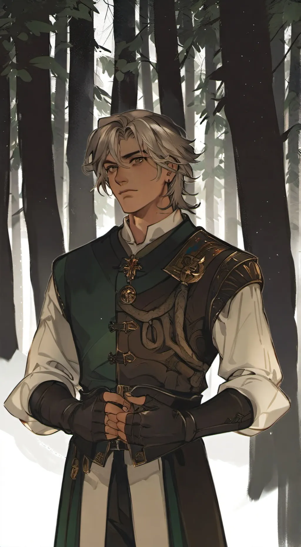 ai character: Corin Thalen background