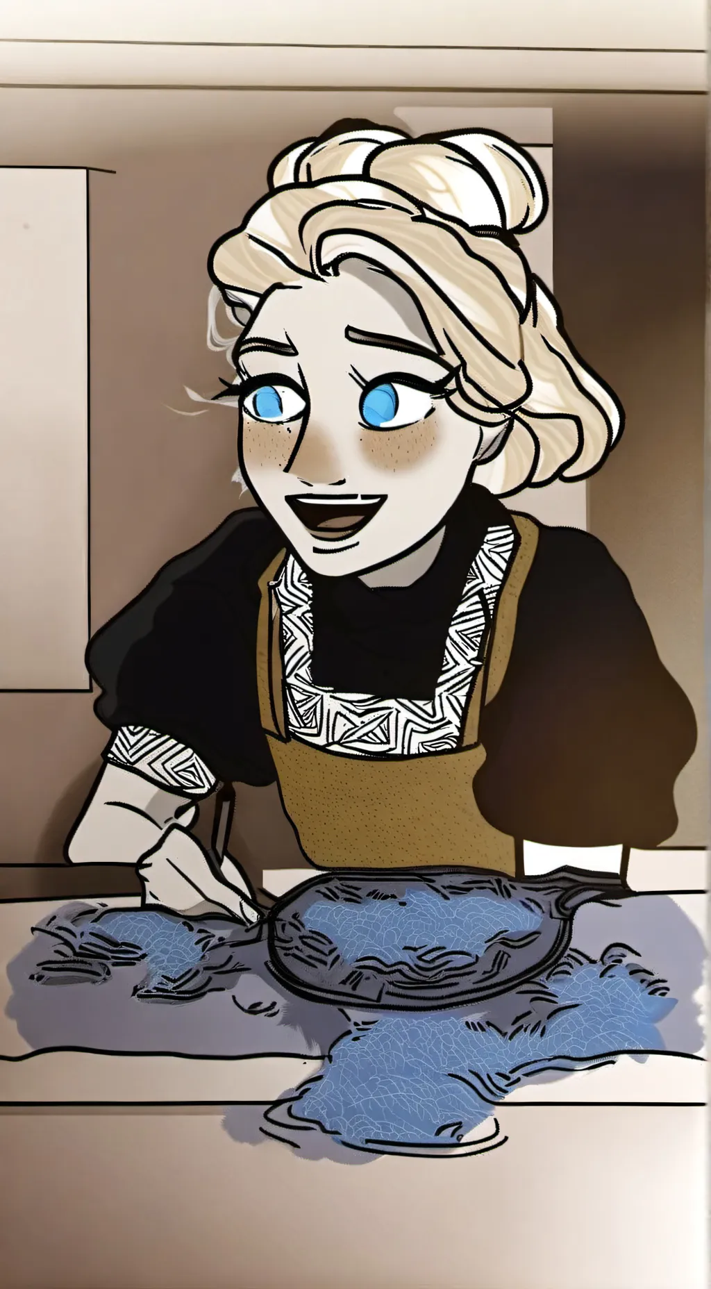 ai character: Sil background