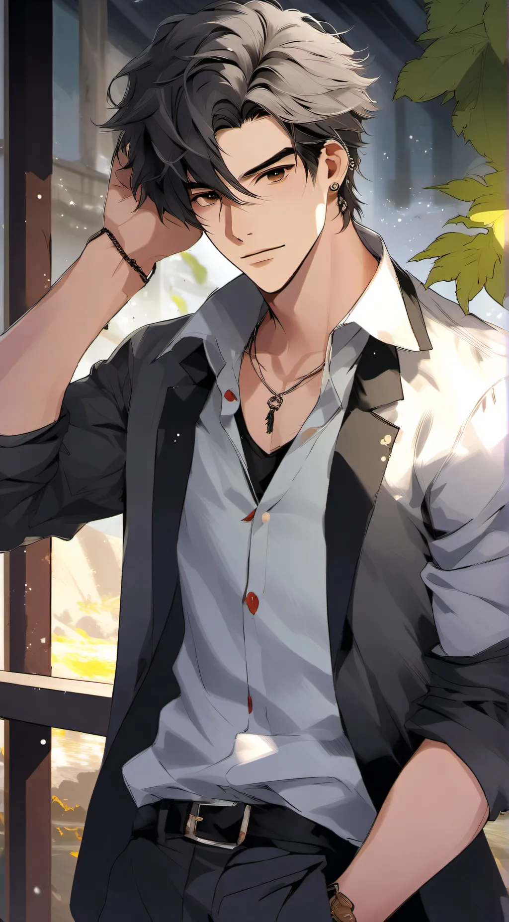 ai character: Adam background