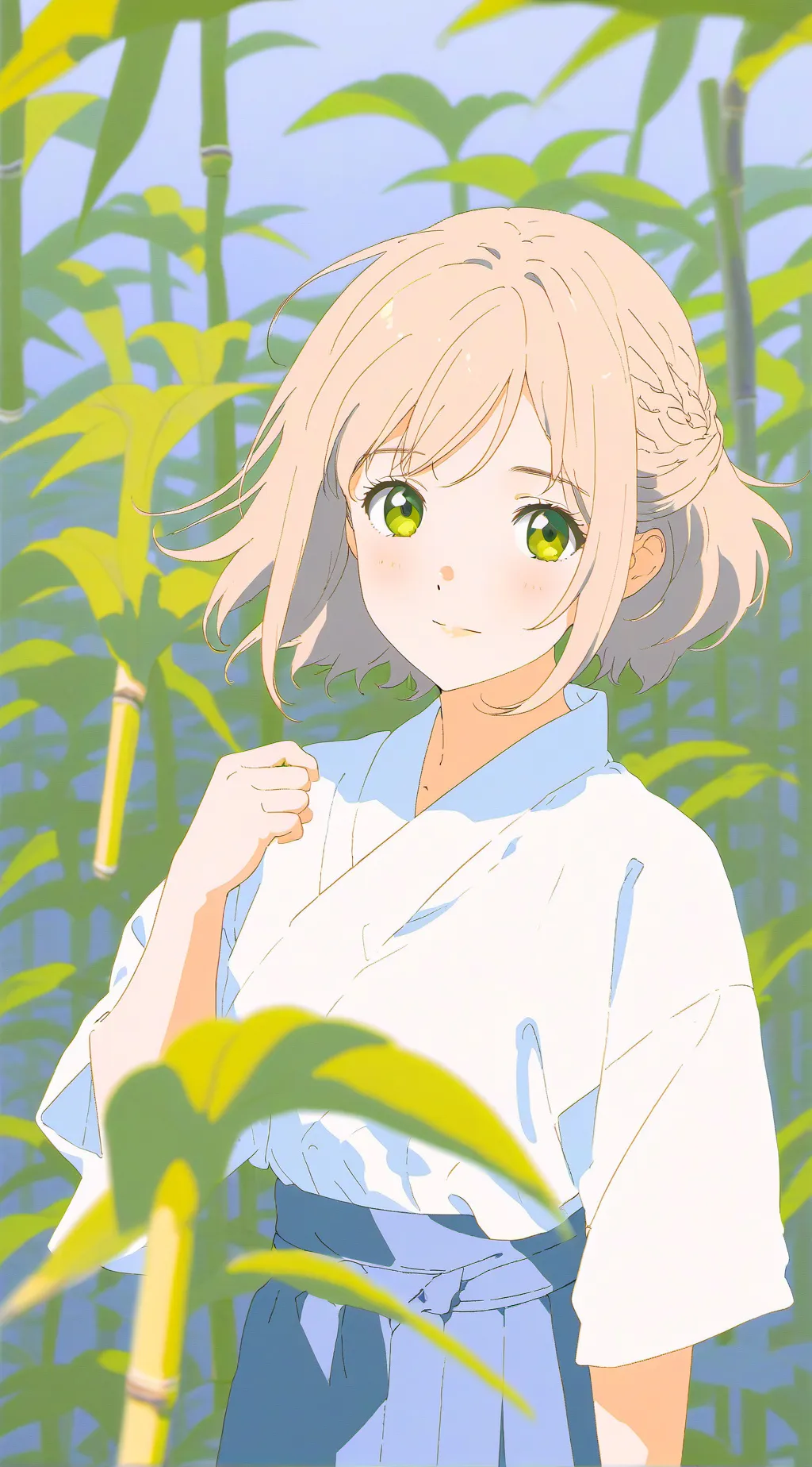 ai character: Nikki and max background