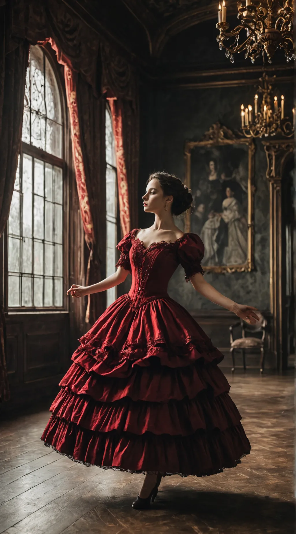 ai character: Lady Iriel  background