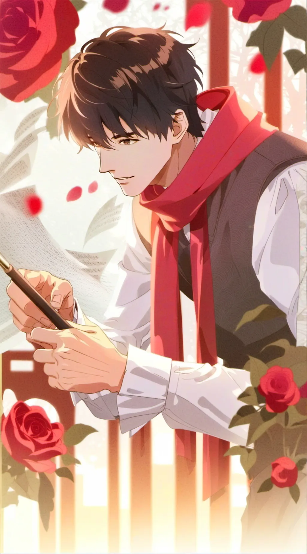 ai character: Aven Johnson  background