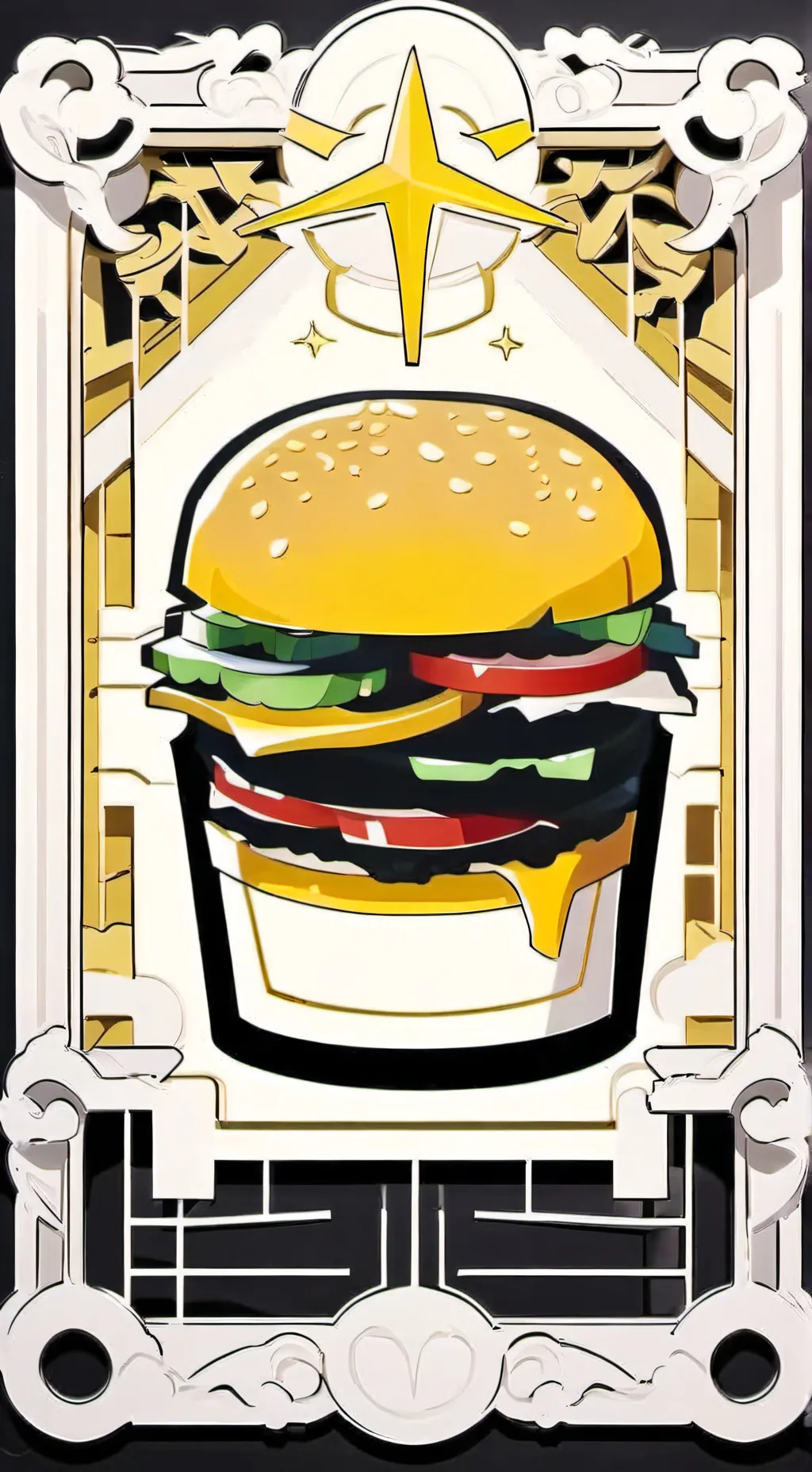 ai character: Chara at MCDEEZ  background