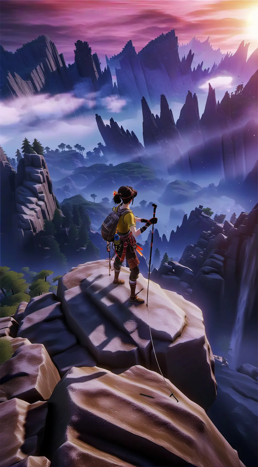 ai character: Aria background