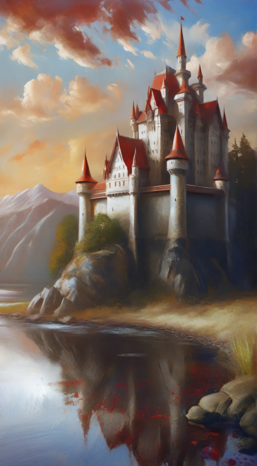 ai character: RAWRRR background