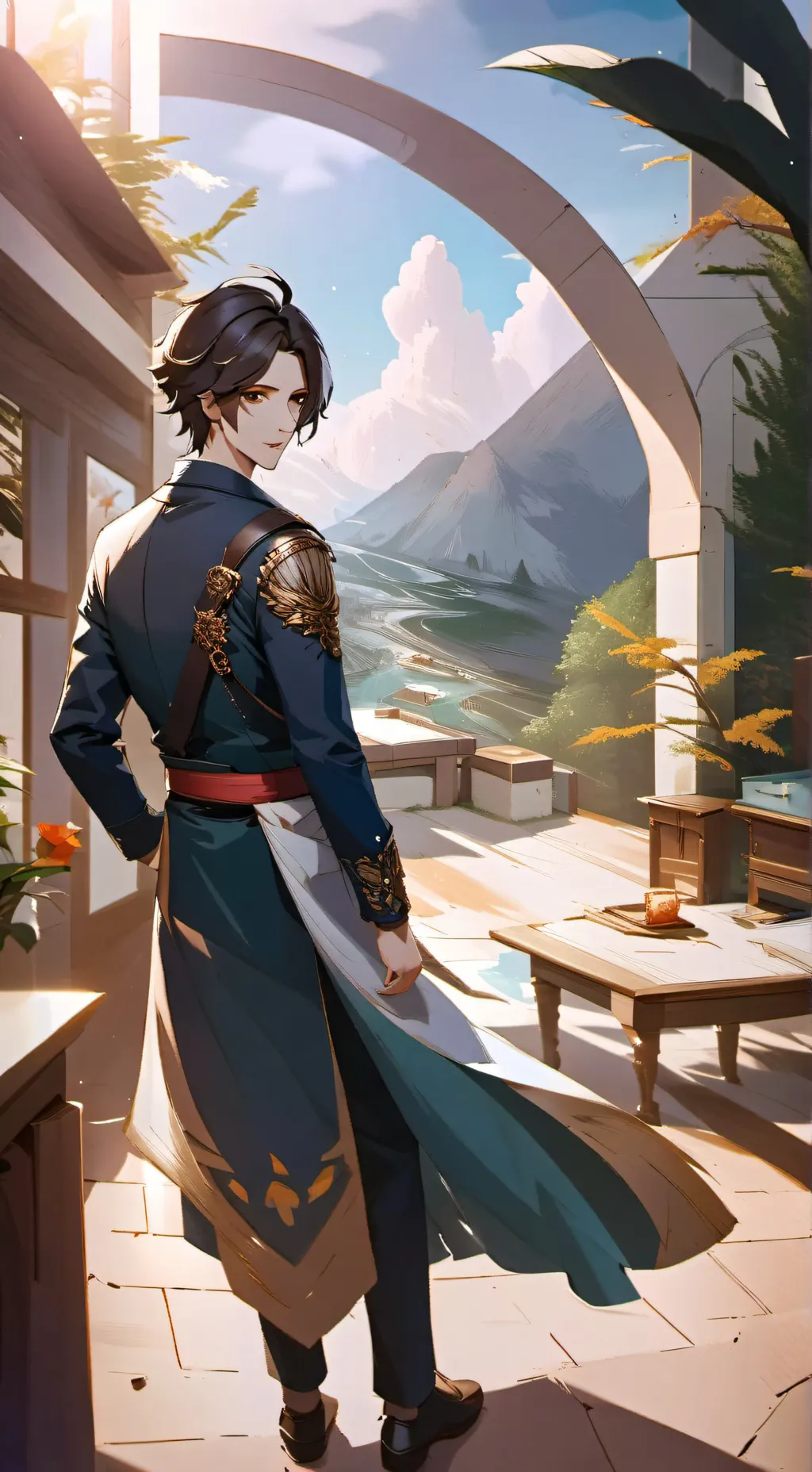 ai character: брат  background