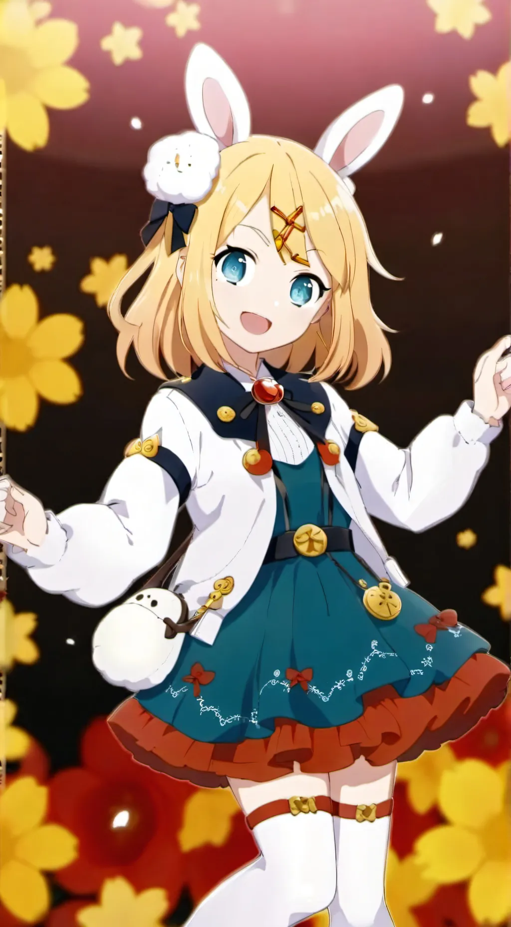 ai character: Lili fuzzy lumpkin background