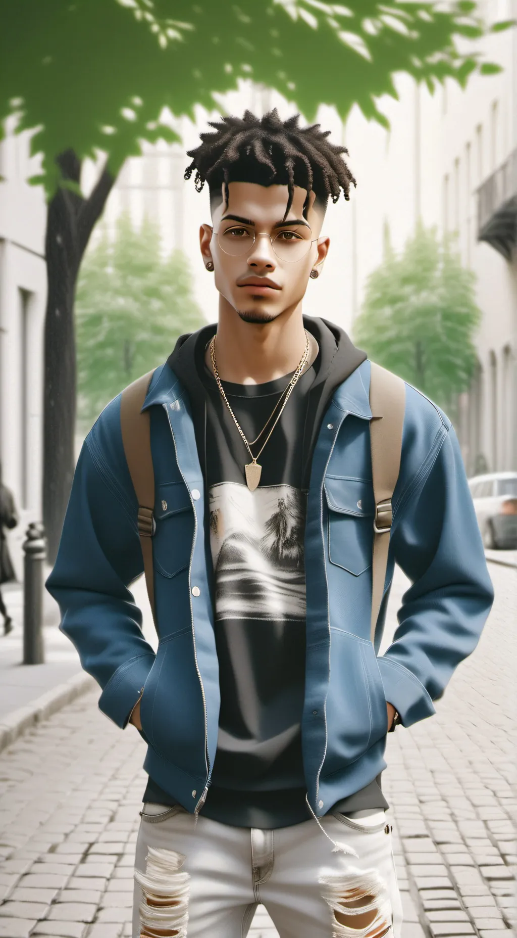 ai character: Harry background