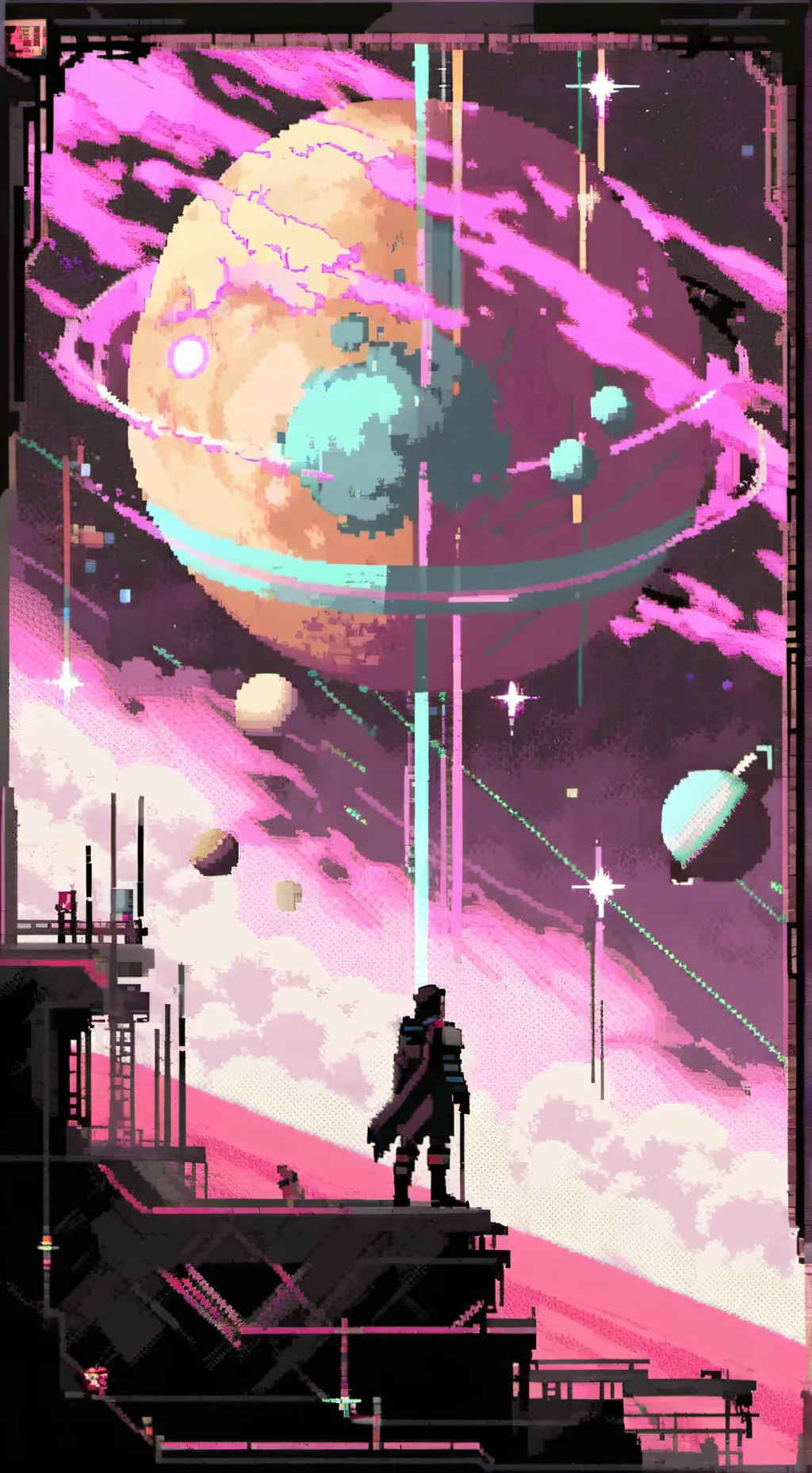 ai character: Solar video background