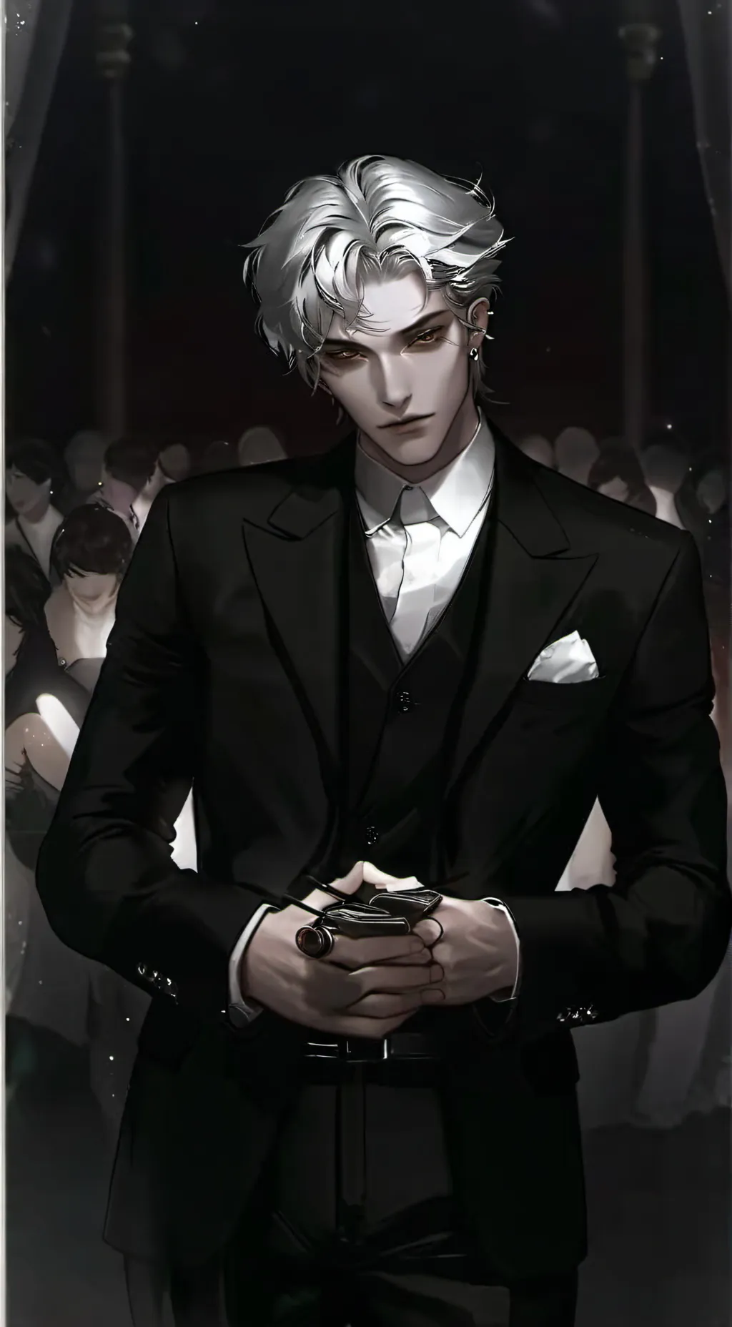 ai character: Drew background