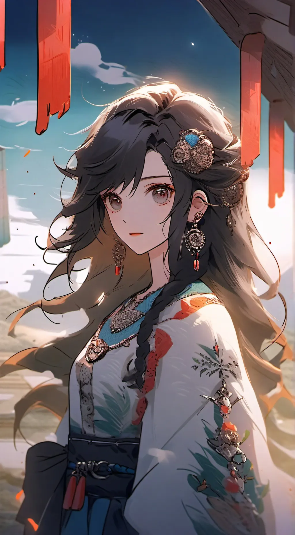 ai character: SHINXI🍁🪸 background