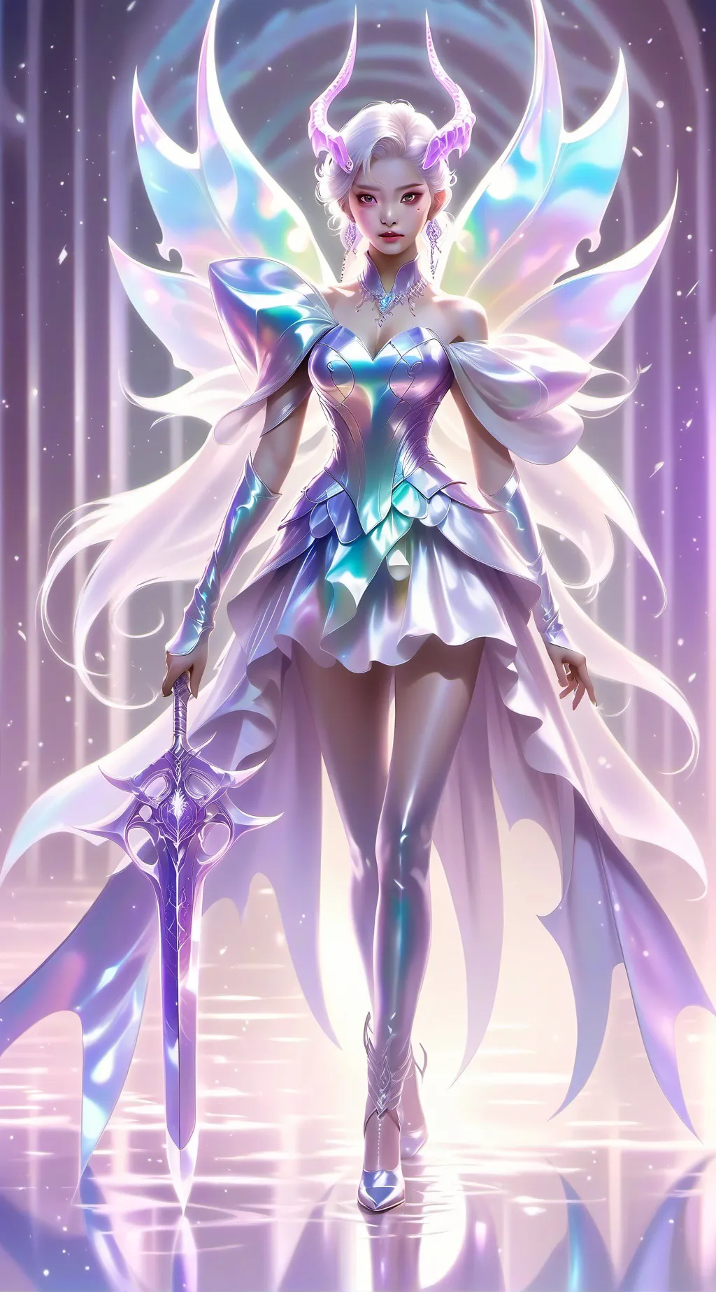 ai character: listen closely background