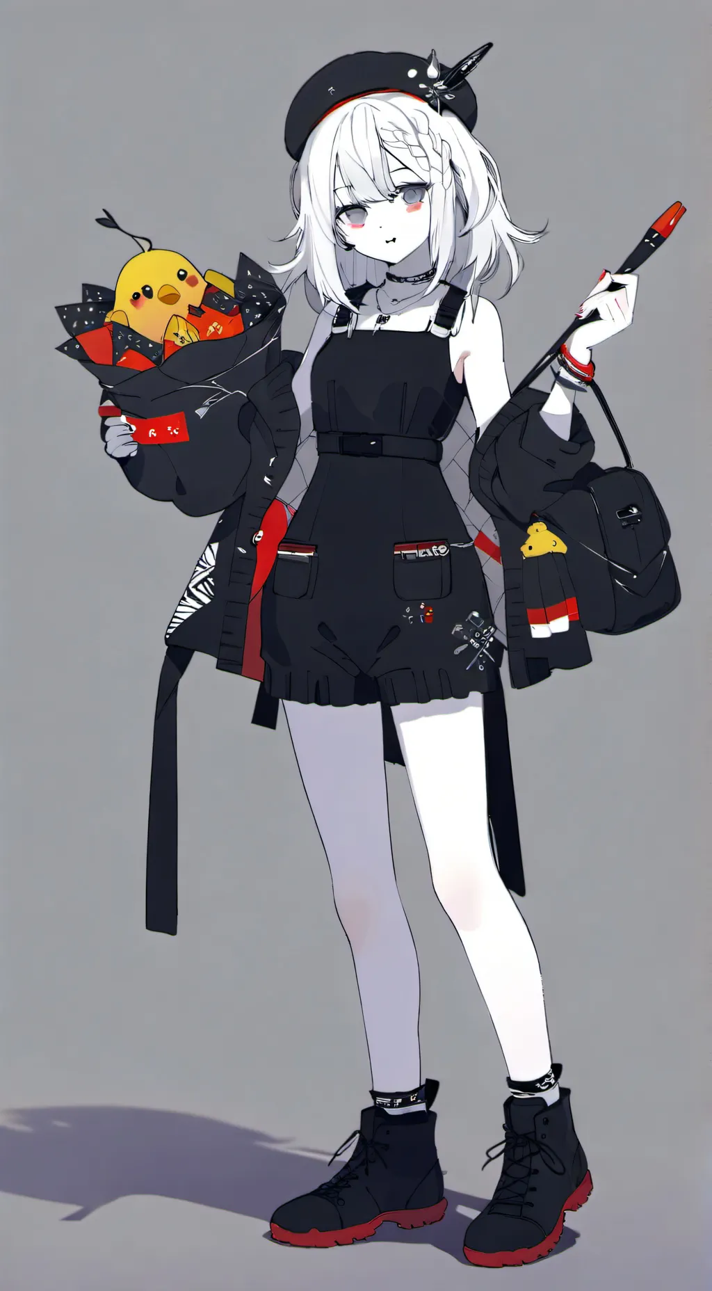 ai character: Hija de muzan  background