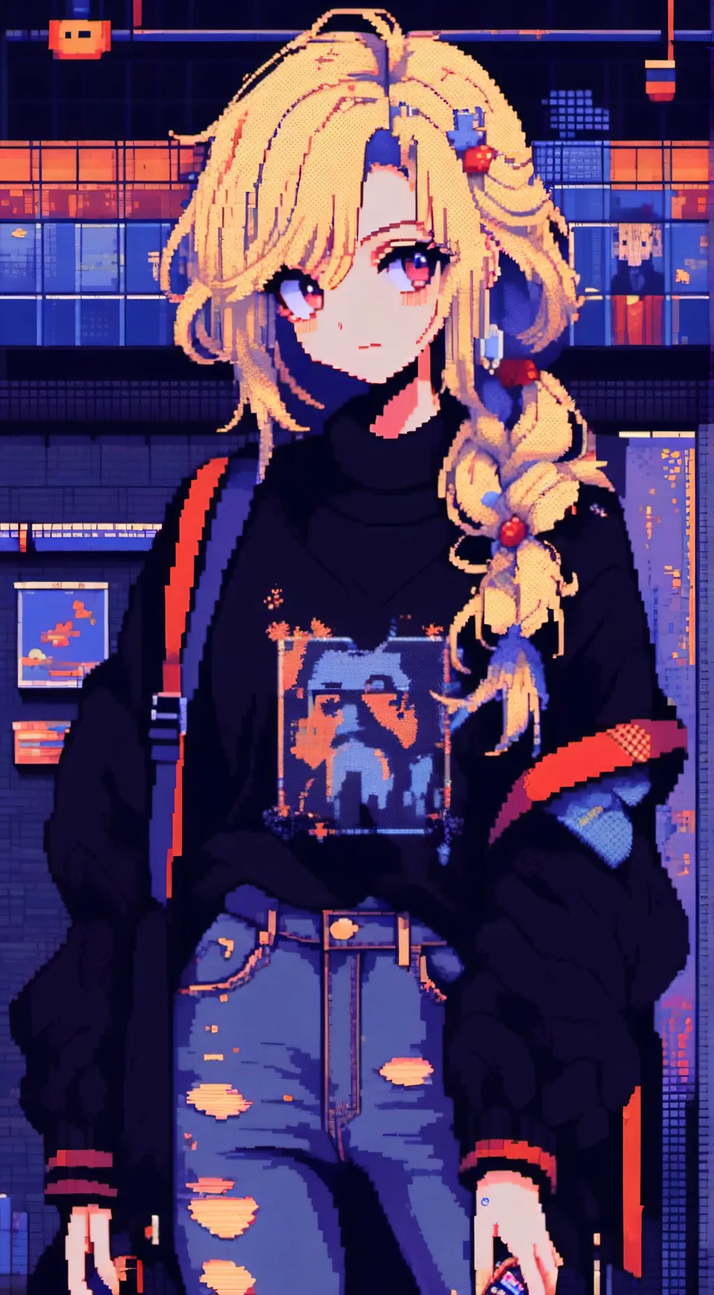 ai character: •🦴L O L A🦴• background