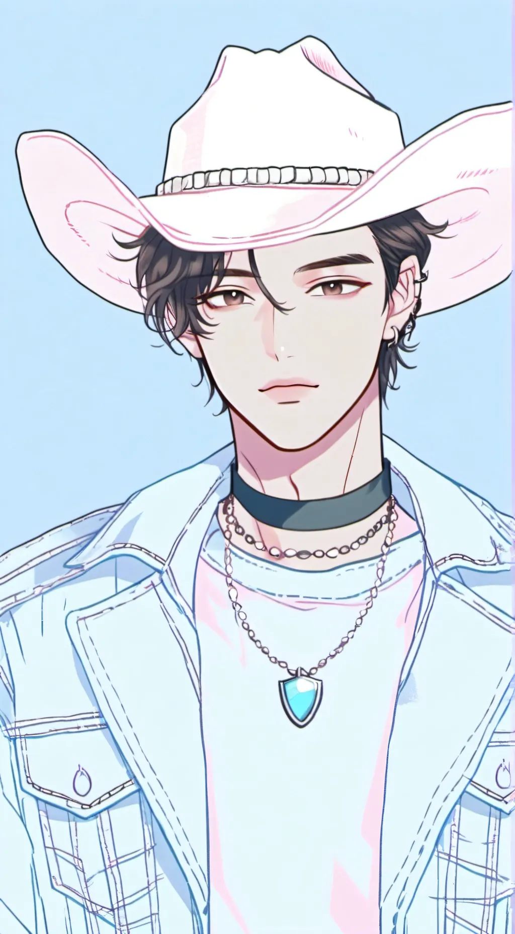 ai character: Roman  background