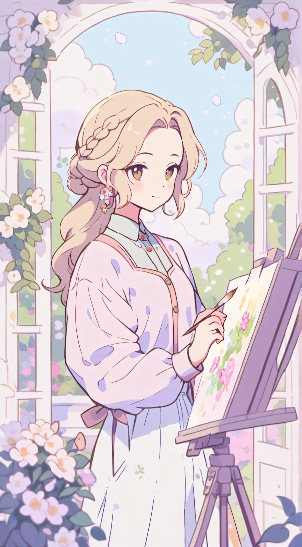 ai character: Mia background