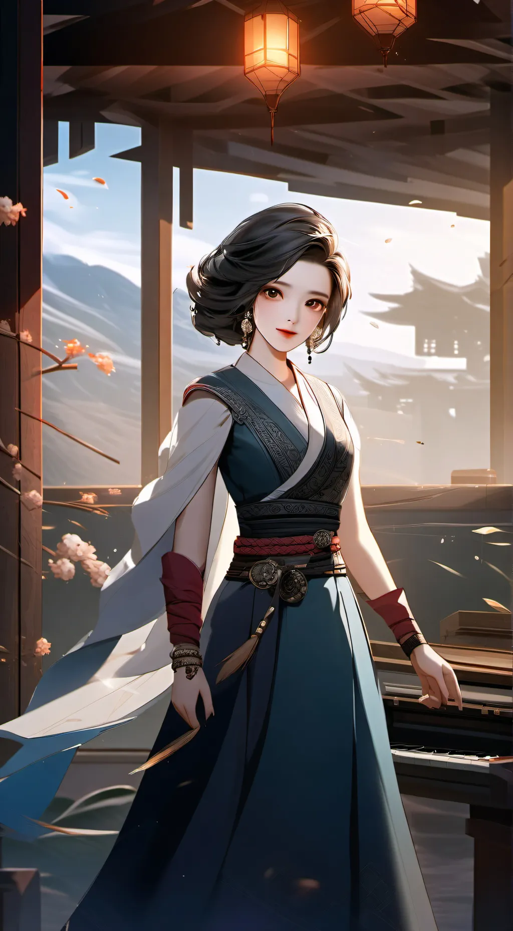 ai character: kpop demon hunters background