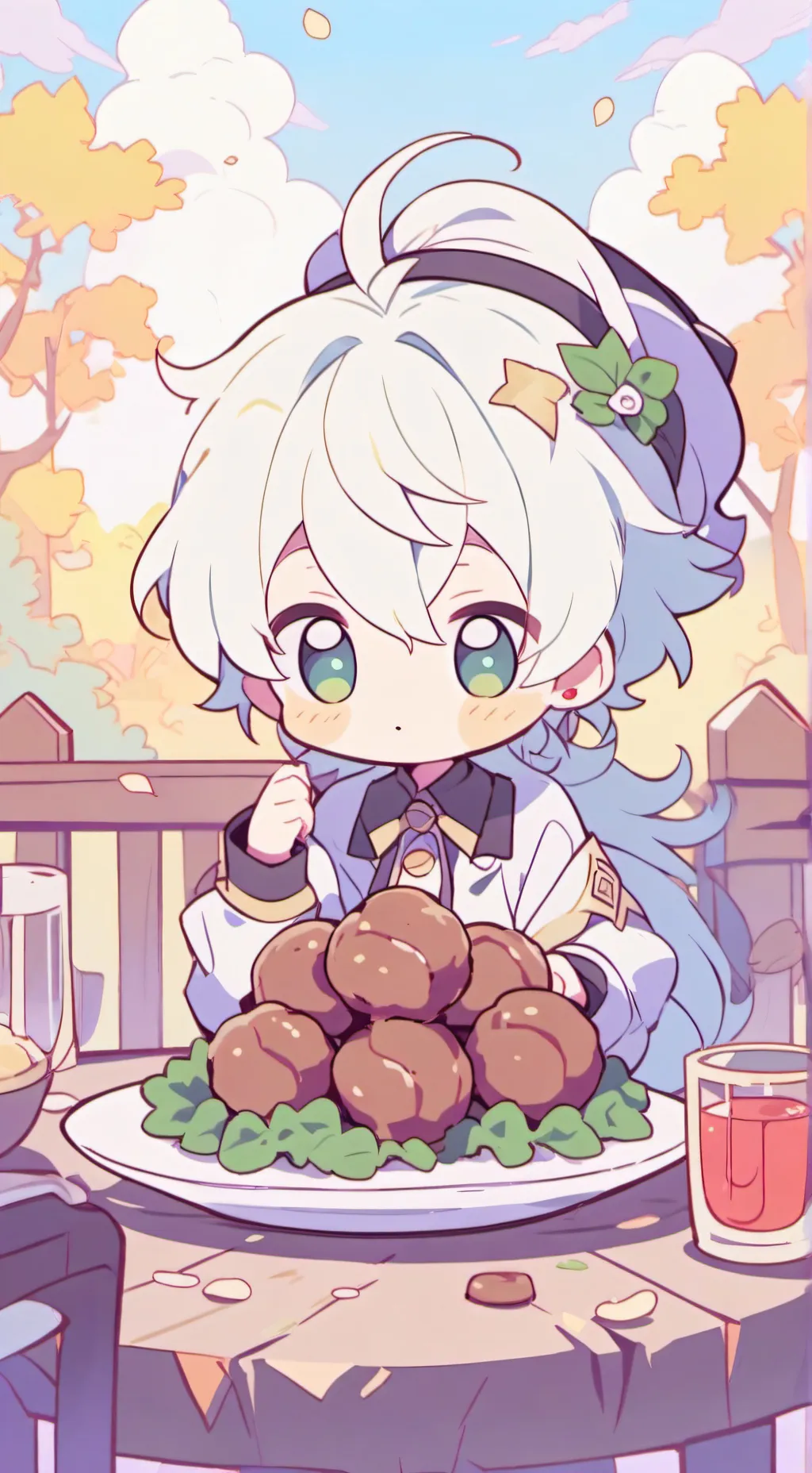 ai character: Dw among us background