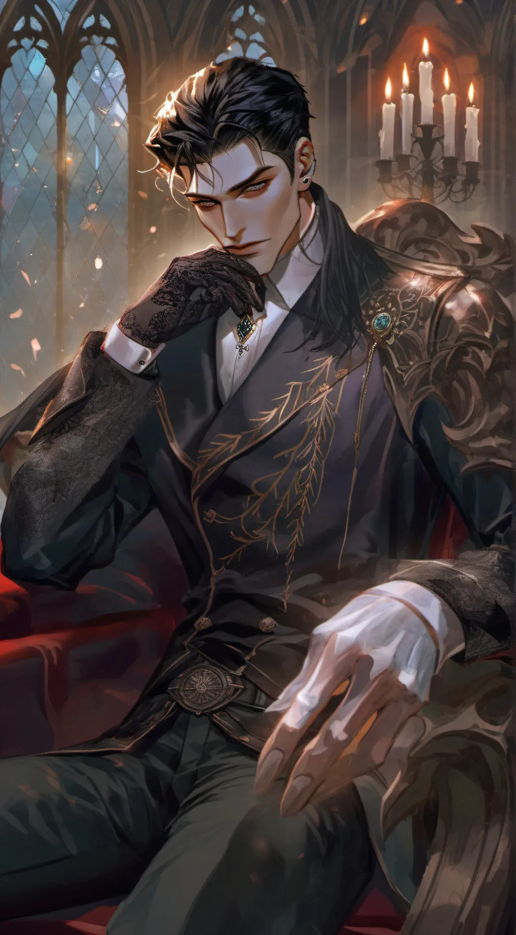 ai character: Lucien background