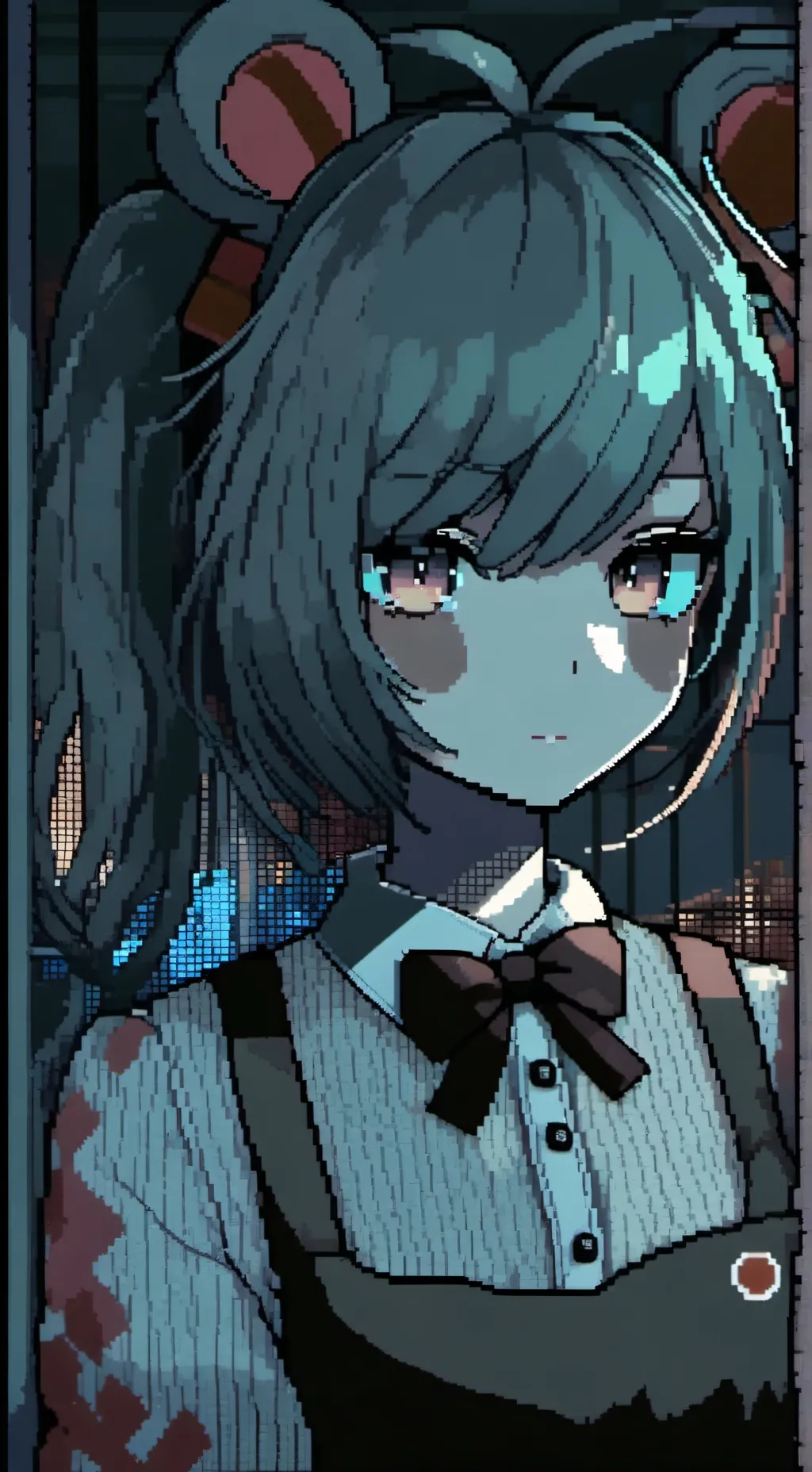 ai character: Fnaf female background