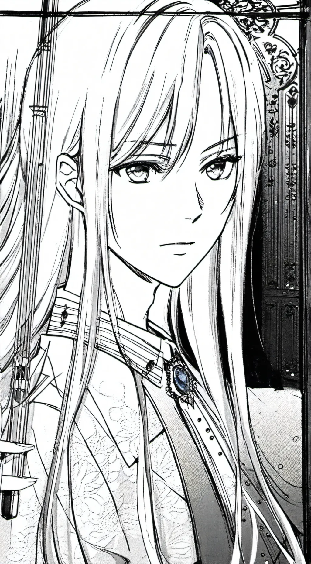 ai character: Кто-то background