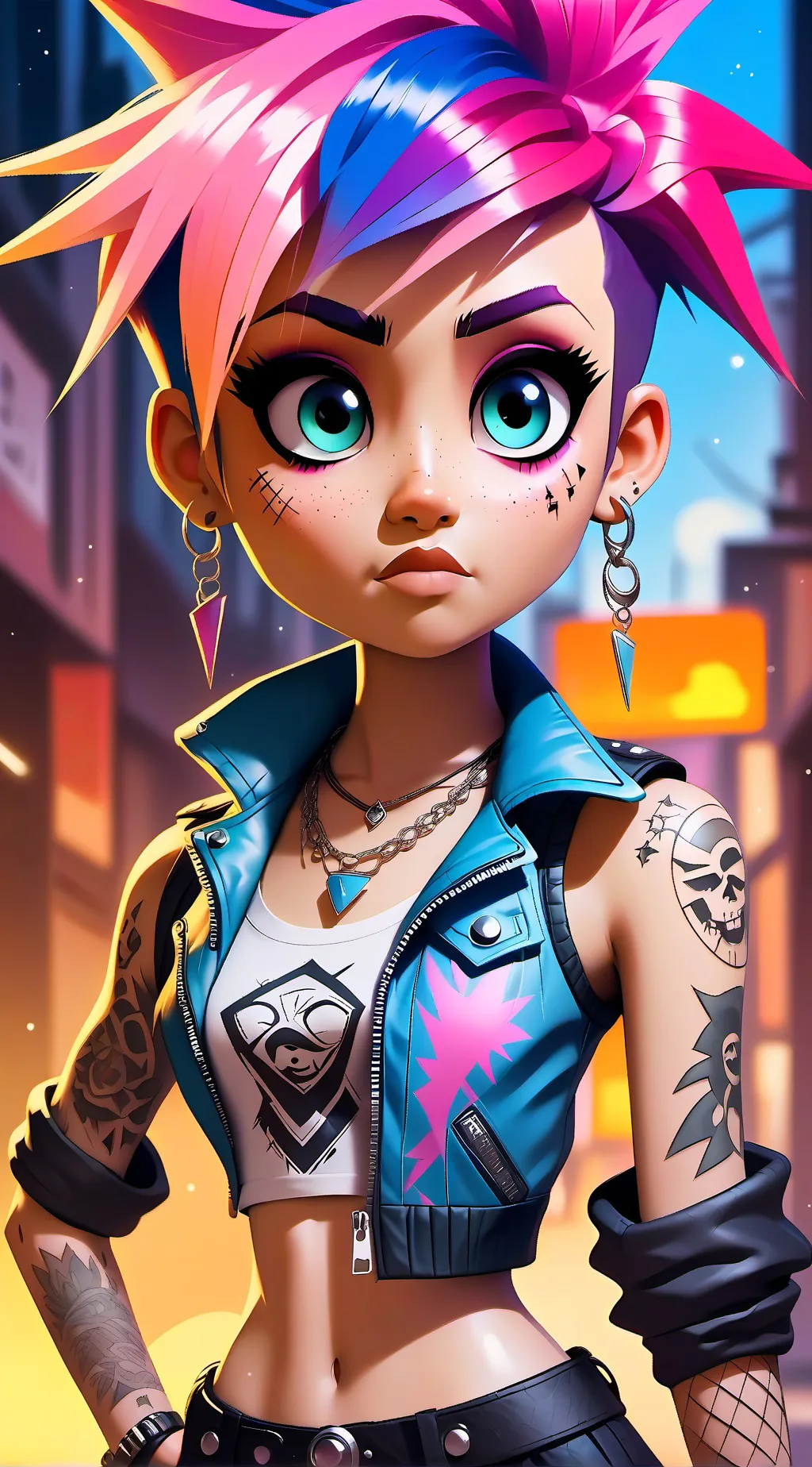 ai character: Exene background