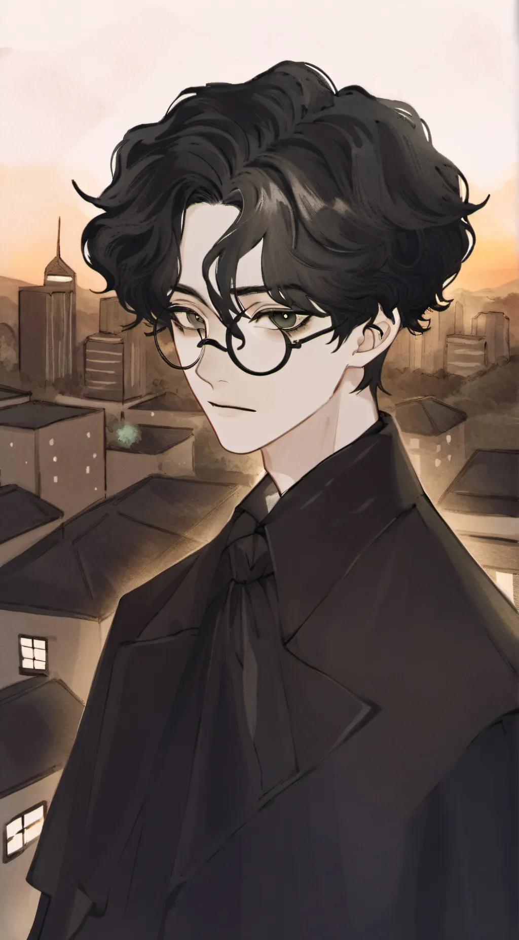 ai character: Love you too late2 background