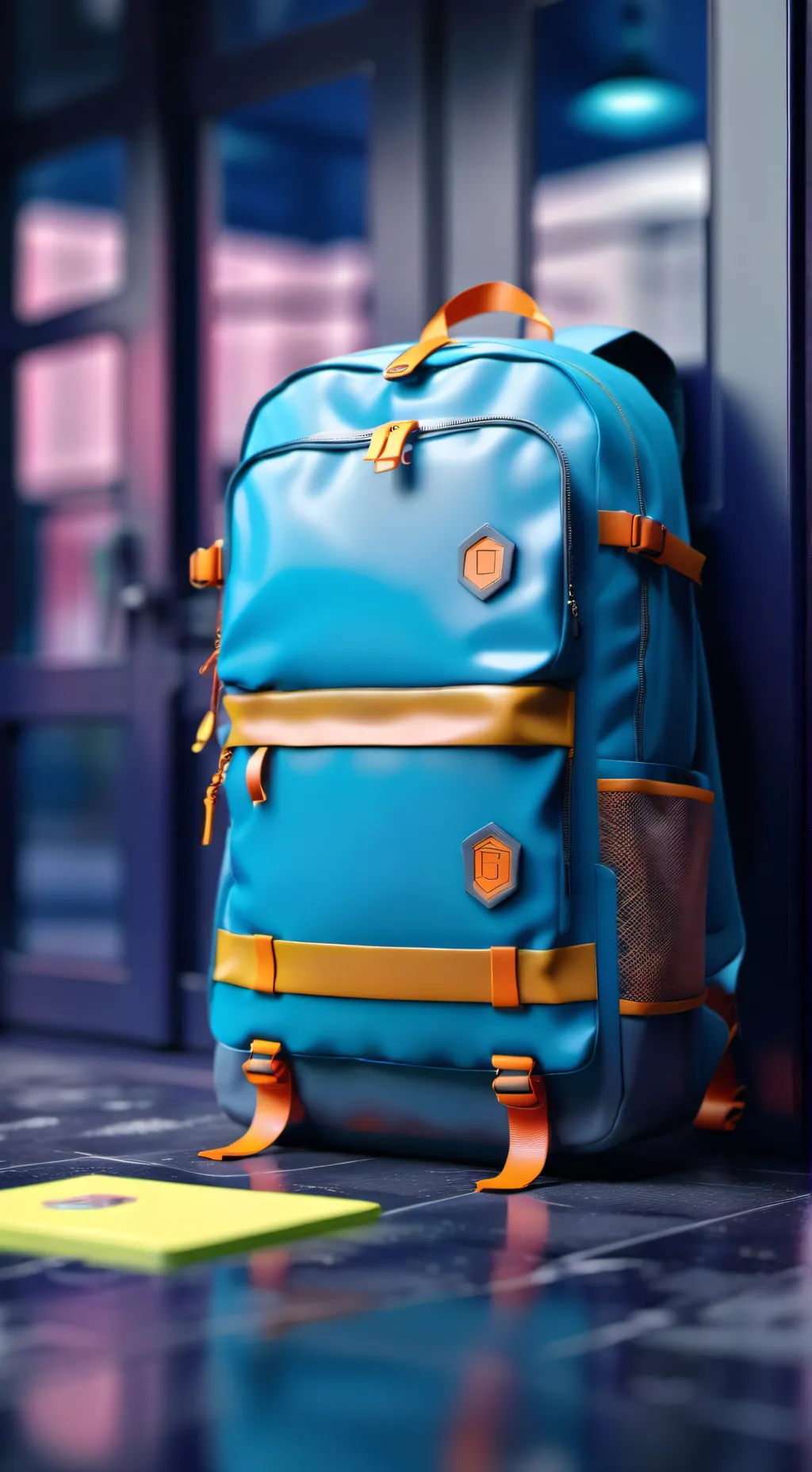 ai character: School Lockdown background