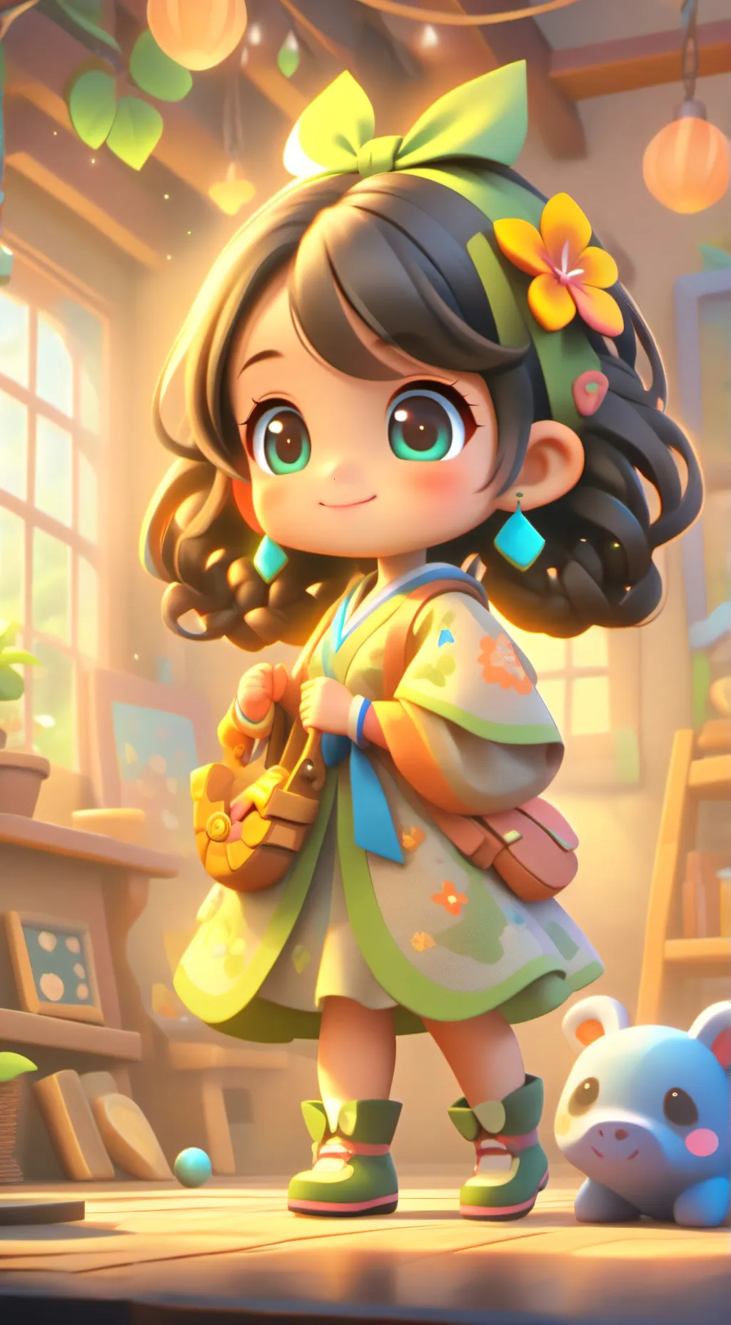 ai character: true teacher  background