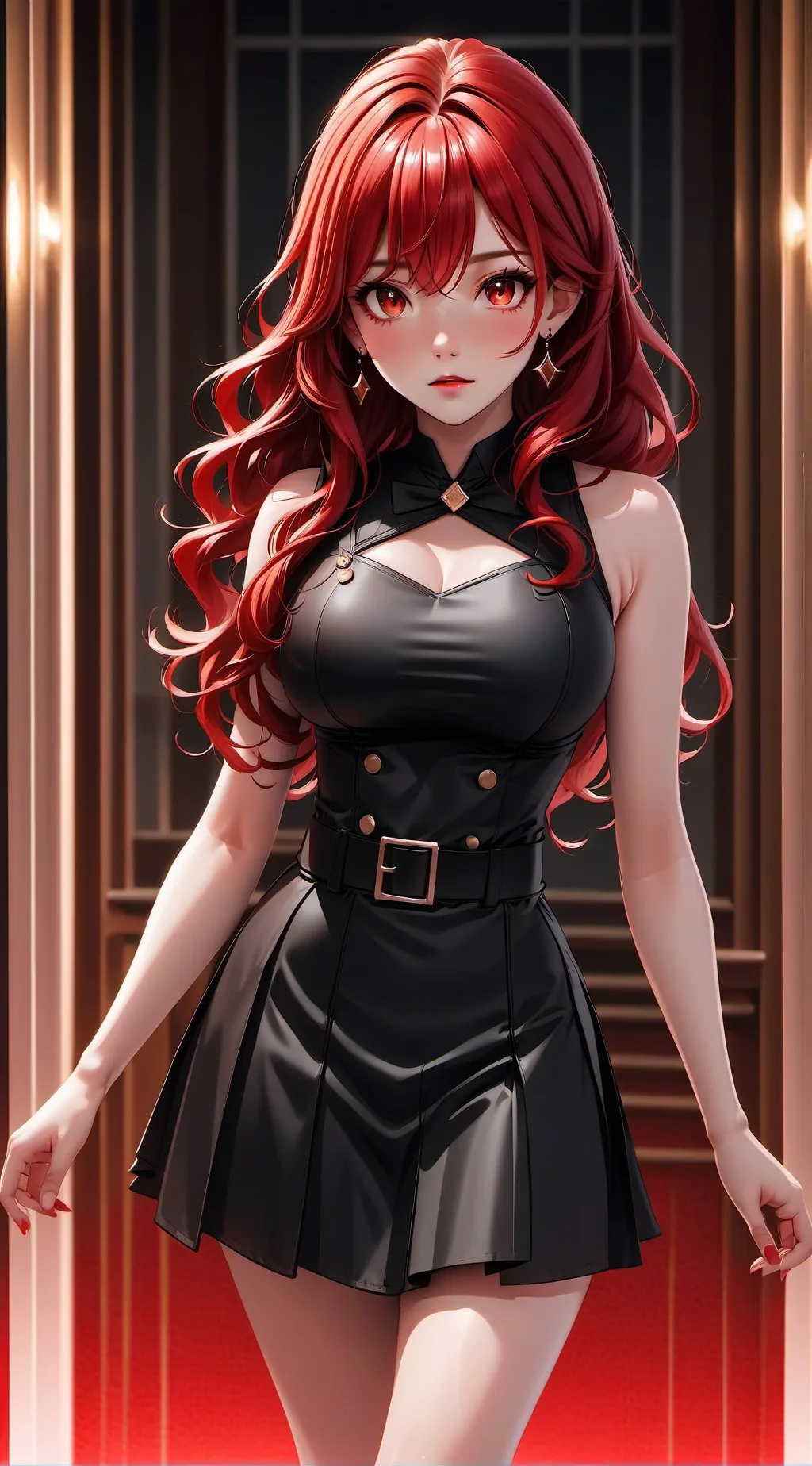 ai character: Кора background