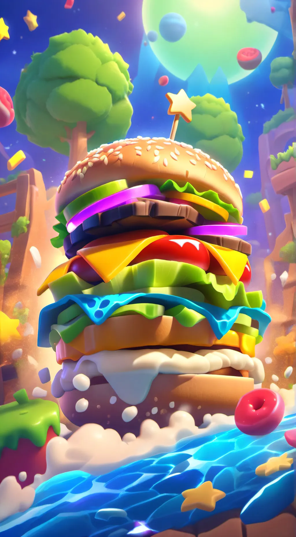 ai character: FNF Sleepover😏 background