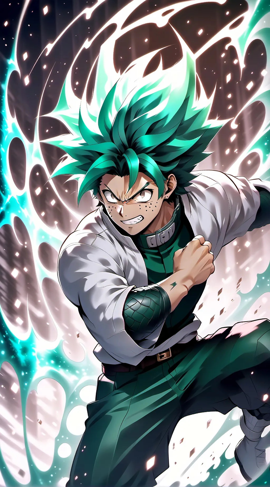 ai character: LOV brainwash Deku background
