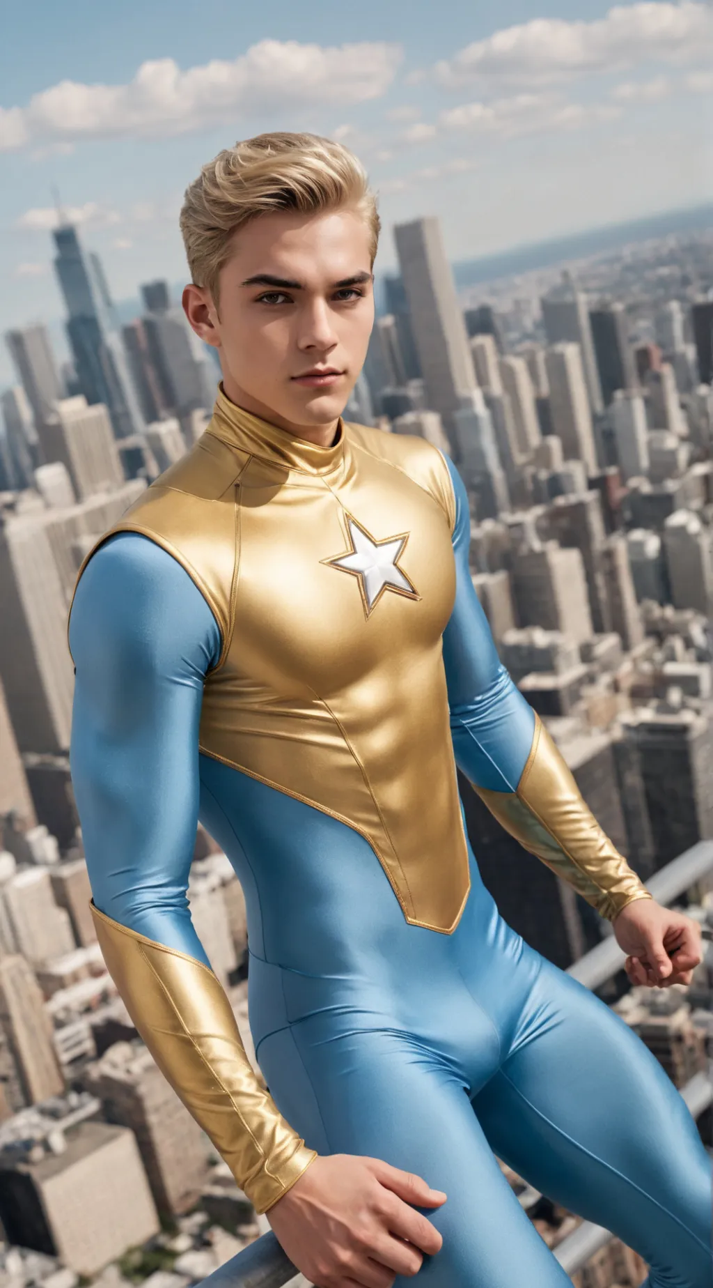 ai character: Sun-Kimg background