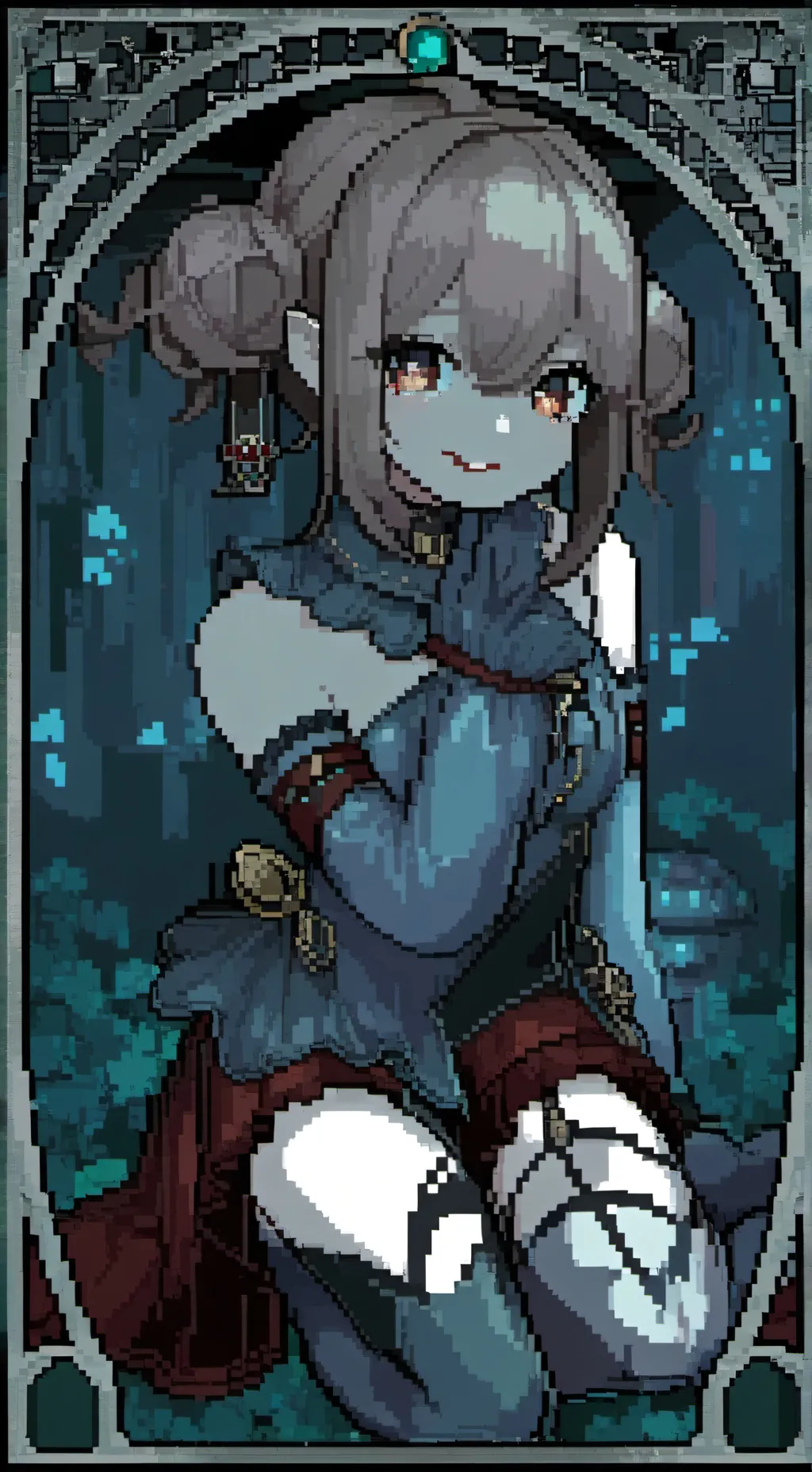 ai character: Sister Location background