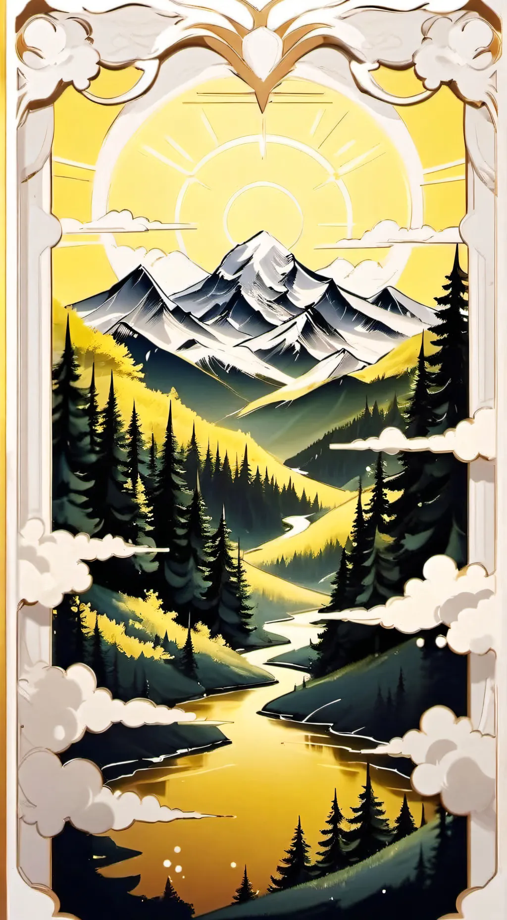 ai character: Nabi x santi  background